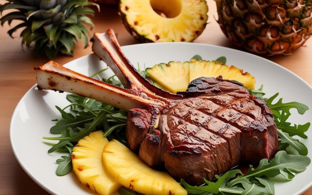 Ananas e carne alla griglia: il segreto per un menù più digeribile, colorato e redditizio per il ristorante